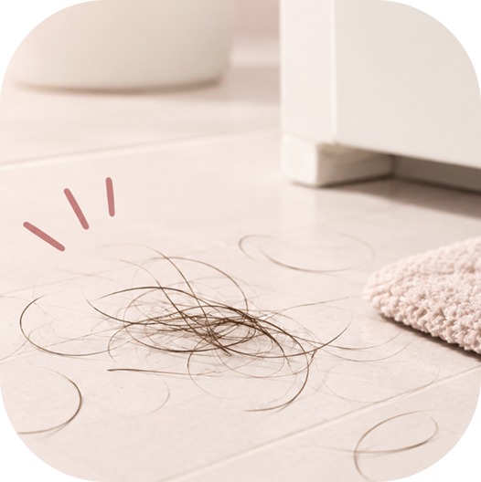 More hair around the home