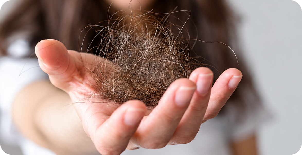 Sudden widespread shedding