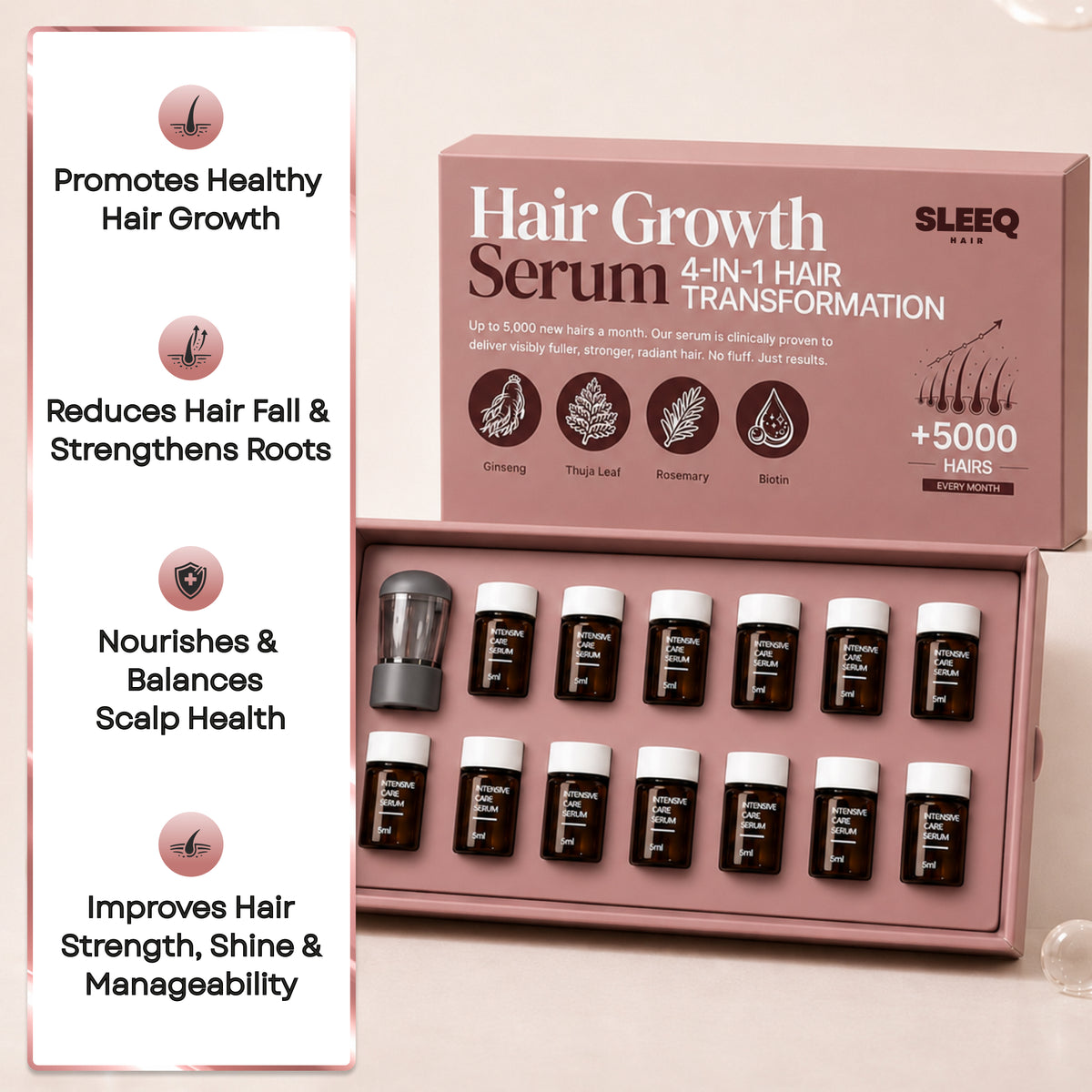 Hair Growth Serum 4-in-1