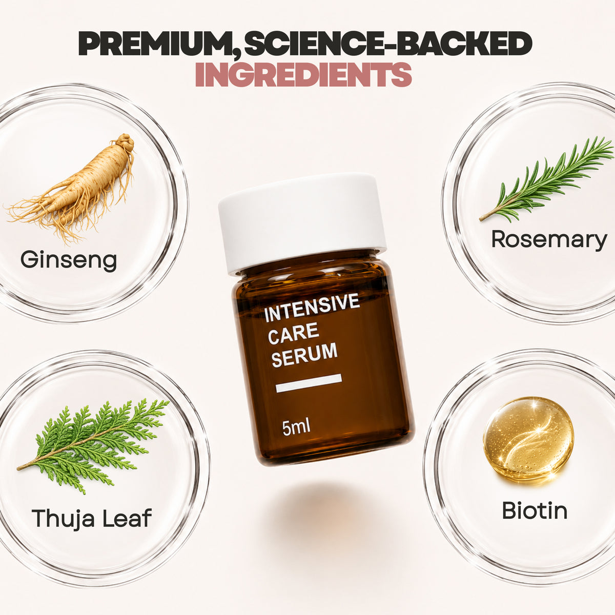 Hair Growth Serum 4-in-1