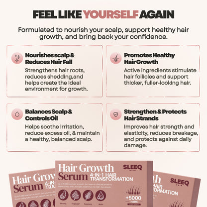 Hair Growth Serum 4-in-1