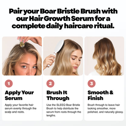Boar Bristle Brush